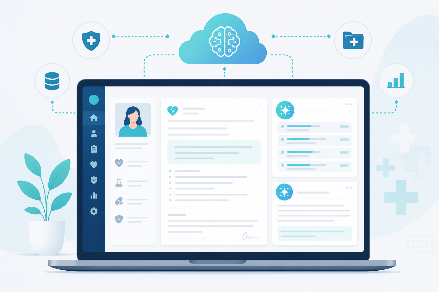 Cloud EHR with Embedded AI